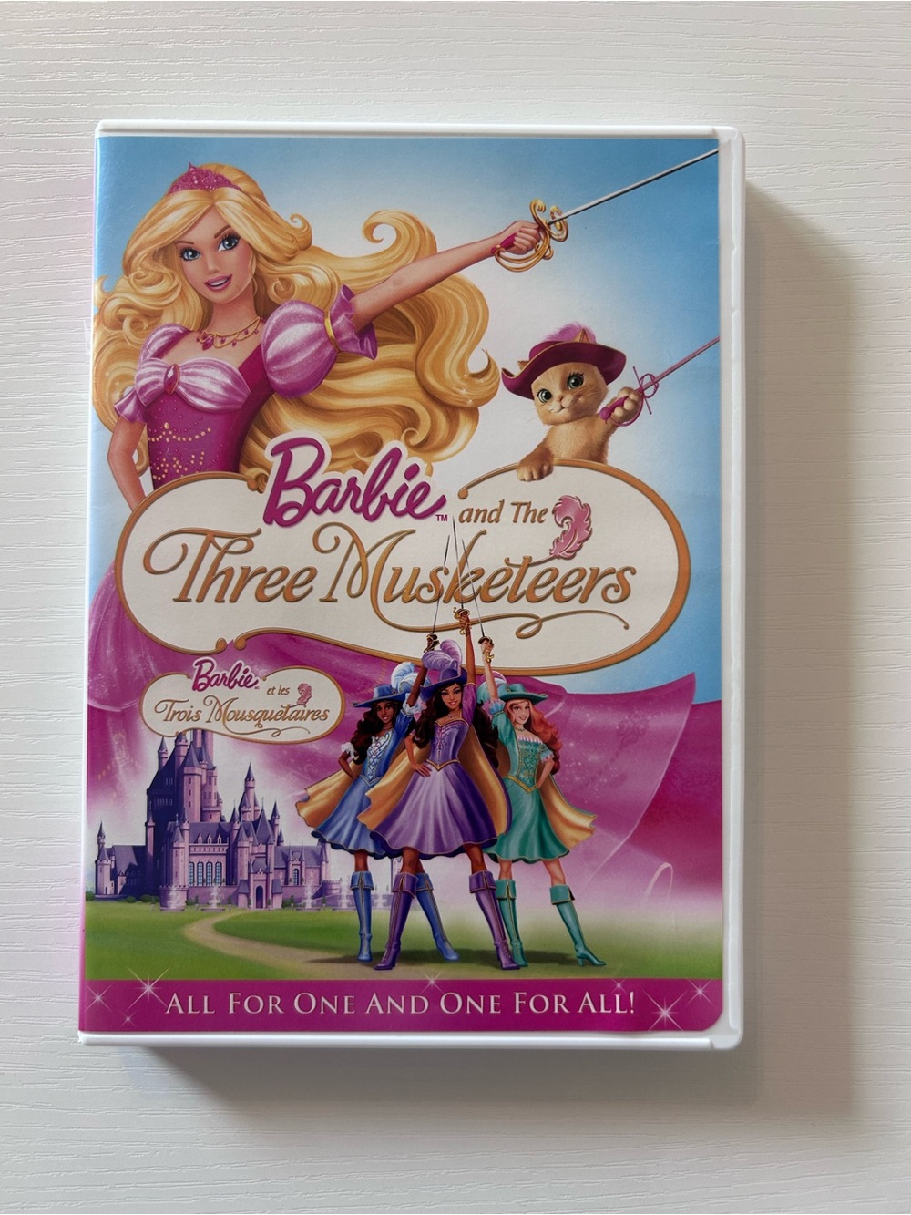 3 for $18 “Barbie and The Three Musketeers”Movie DVD 2009